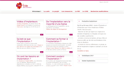 Desktop Screenshot of 1pour10000.fr